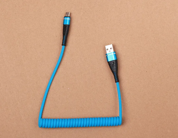 Spring Data Cable Micro USB Android Fast Charging Cable