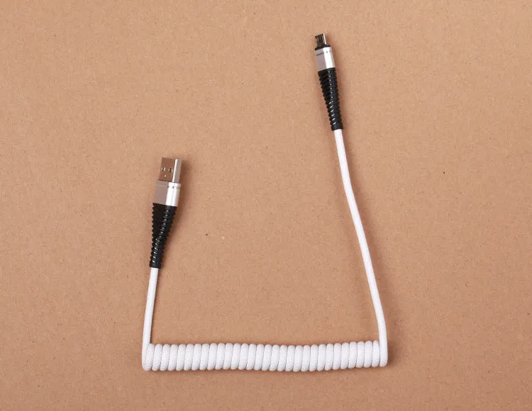Spring Data Cable Micro USB Android Fast Charging Cable