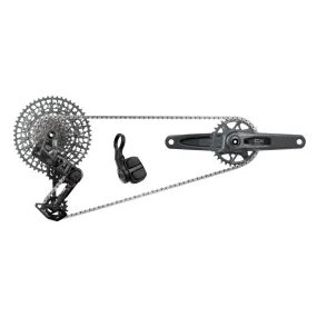 SRAM GX T-Type Eagle Transmission Groupset - 175mm Crank 32t Chainring AXS POD Controller 10-52t Cassette Rear Derailleur Chain