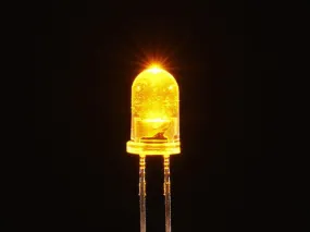 Super Bright Yellow 5mm LED (25 pack)