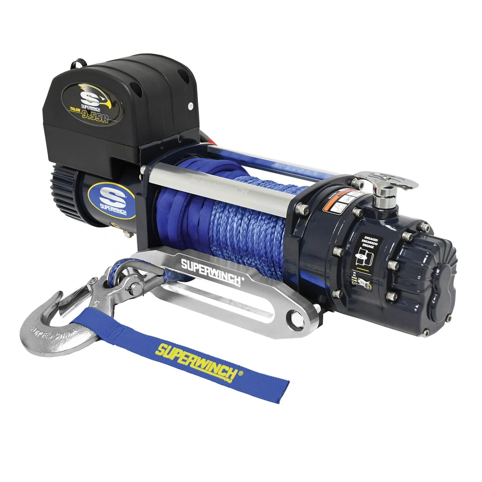 Superwinch Talon 9.5SR 12V (5.2 HP sealed motor - Synthetic Rope Winch) 1695201
