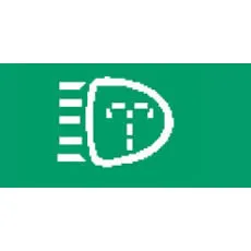Switch Lens Top Green Headlamp Washer Pk5