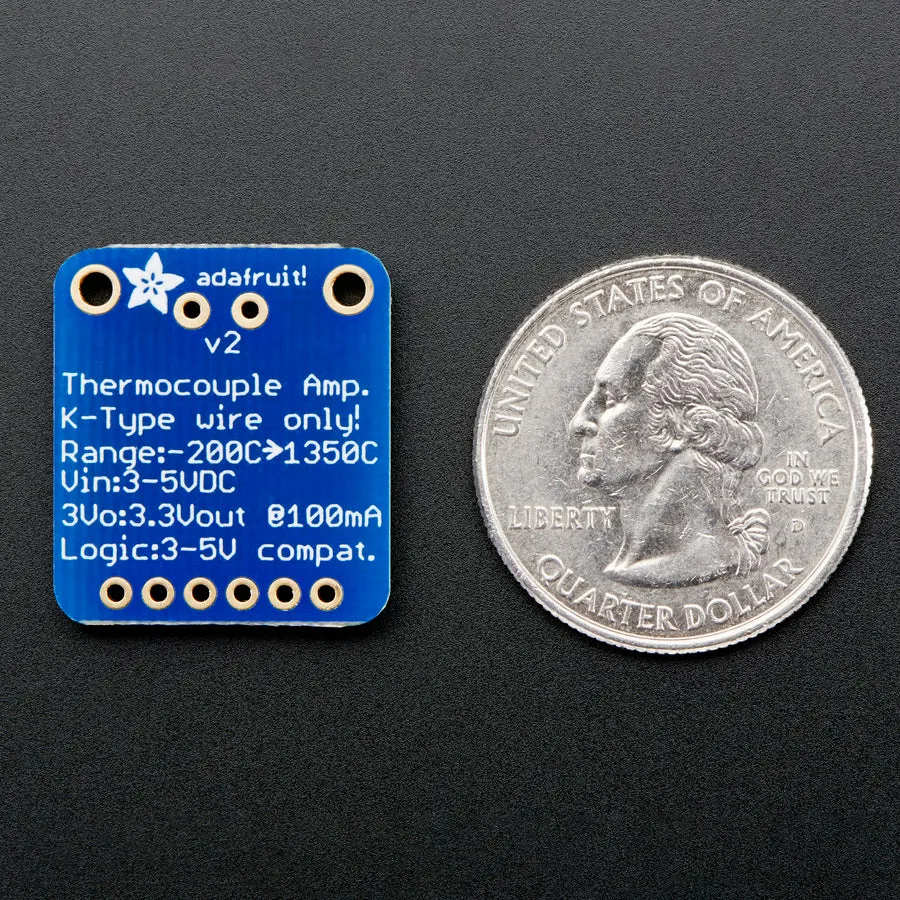 Thermocouple Amplifier MAX31855 breakout board (MAX6675 upgrade)