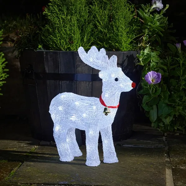 Three Kings InLit LED Ice Rudolph