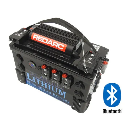 THUMPER LITHIUM BATTERY HUB 100AH REDARC FRONT MOUNT   BLUETOOTH