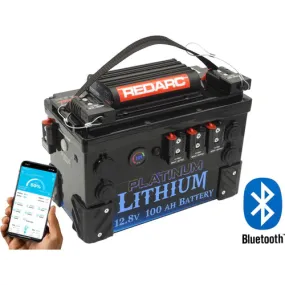 THUMPER LITHIUM BATTERY HUB 100AH REDARC FRONT MOUNT   BLUETOOTH