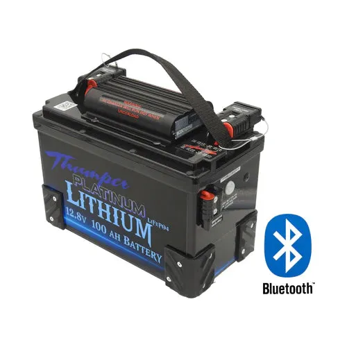 THUMPER LITHIUM BATTERY HUB 100AH REDARC FRONT MOUNT   BLUETOOTH
