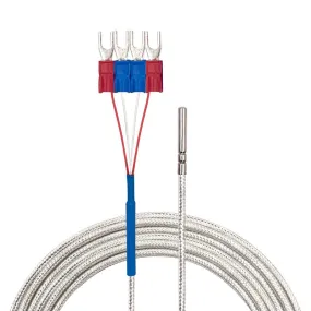 TL4200 4 Wires RTD PT100 Temperature Probe (-328 - 392°F)