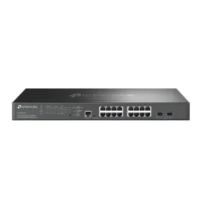 TP-Link Omada 16-Port 2.5G and 2-Port 10GE SFP  L2  Managed Switch with 8-Port PoE  - SG3218XP-M2