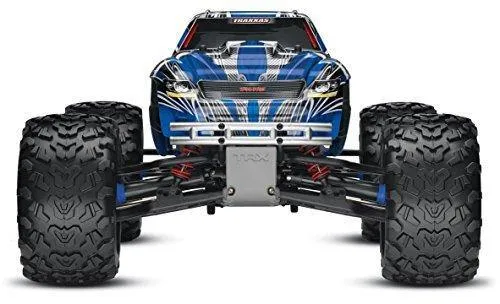 Traxxas 49077-3-BLUE T-Maxx 3.3 1/10 Scale Nitro-Powered 4WD Maxx Monster Truck Blue