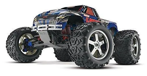 Traxxas 49077-3-BLUE T-Maxx 3.3 1/10 Scale Nitro-Powered 4WD Maxx Monster Truck Blue