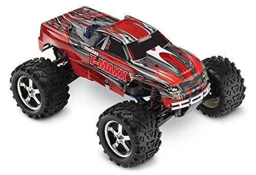 Traxxas 49077-3-RED T-Maxx 3.3 1/10 Scale Nitro-Powered 4WD Maxx Monster Truck Red
