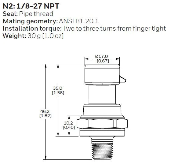 Tuned By Shawn 0-150PSIg Liquid Pressure Sensor