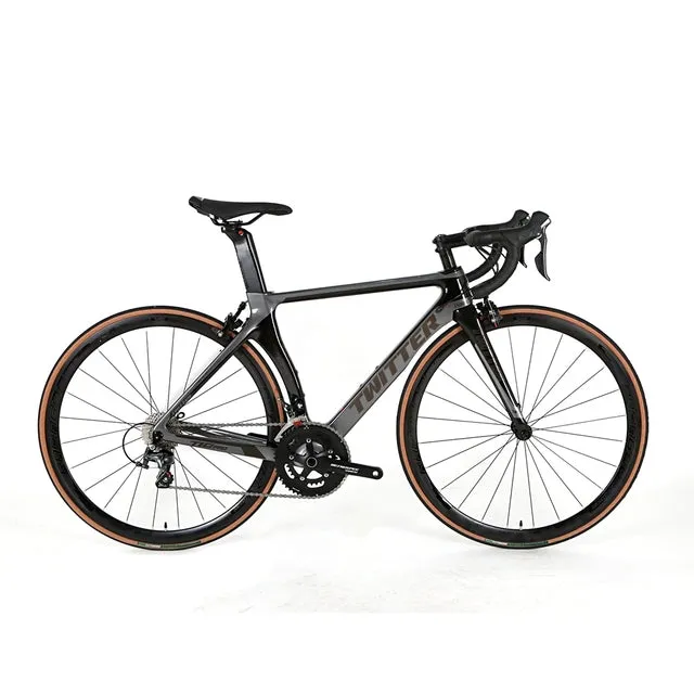TWITTER color changing carbon fiber road bike UT T10 RIVAL-22S aluminum wheel professional race bike bicycles bicycle for men