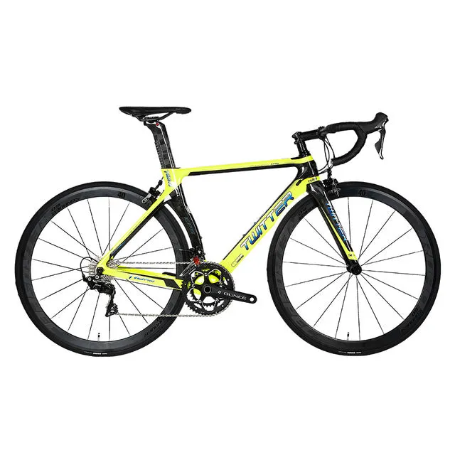 TWITTER color changing carbon fiber road bike UT T10 RIVAL-22S aluminum wheel professional race bike bicycles bicycle for men