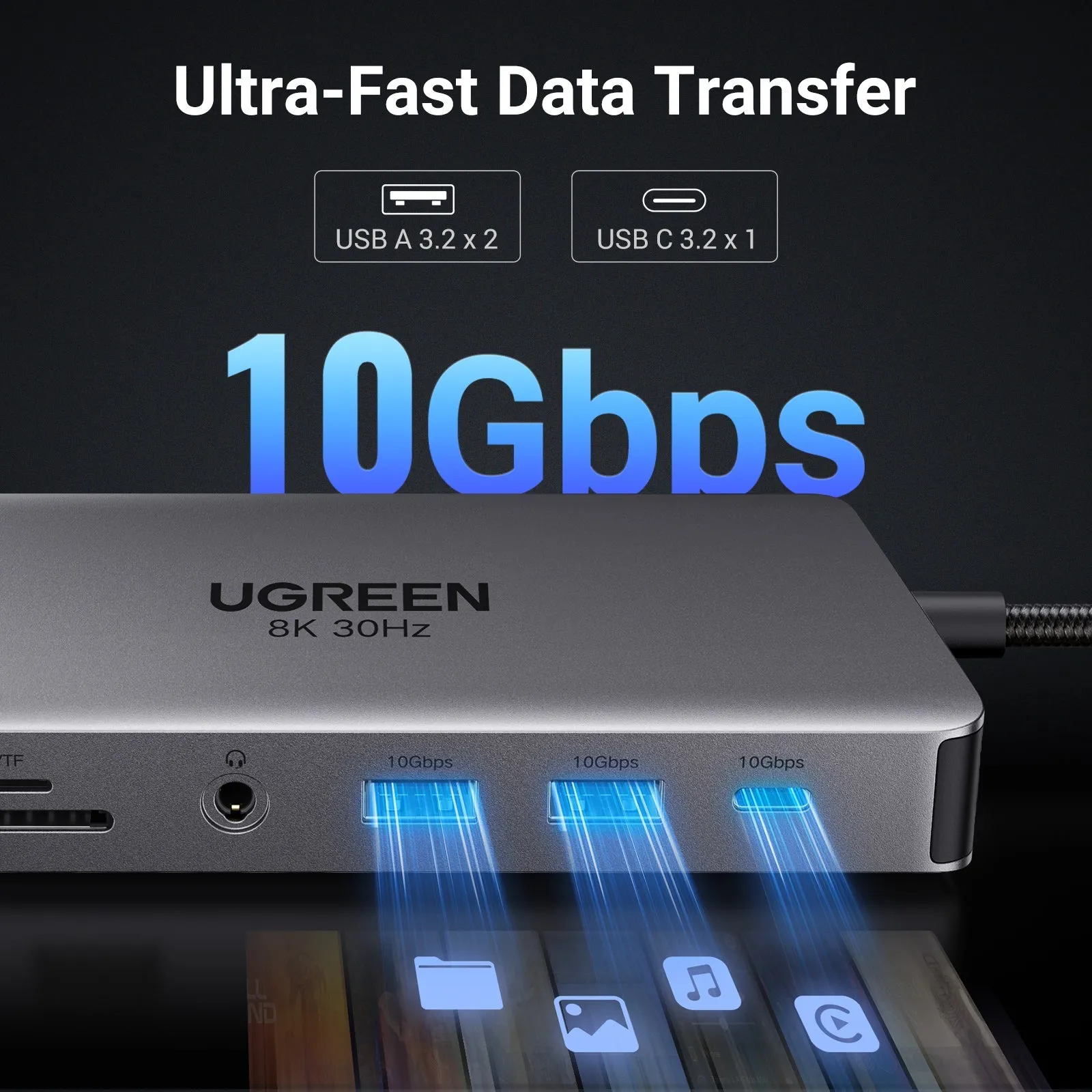 UGREEN Revodok Pro 211 11 in 1 USB C Hub