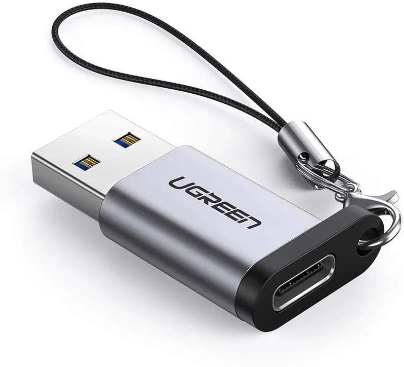 UGreen USB-C to USB-A 3.0 Adapter, USB-C Female to USB-A Male Adapter 5Gbps