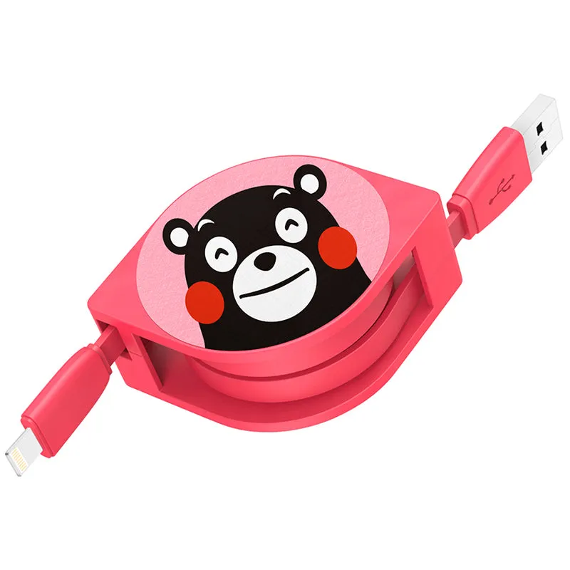 UKA Kumamon 1M Apple Lightning / Type-C Extracted Extension Cable