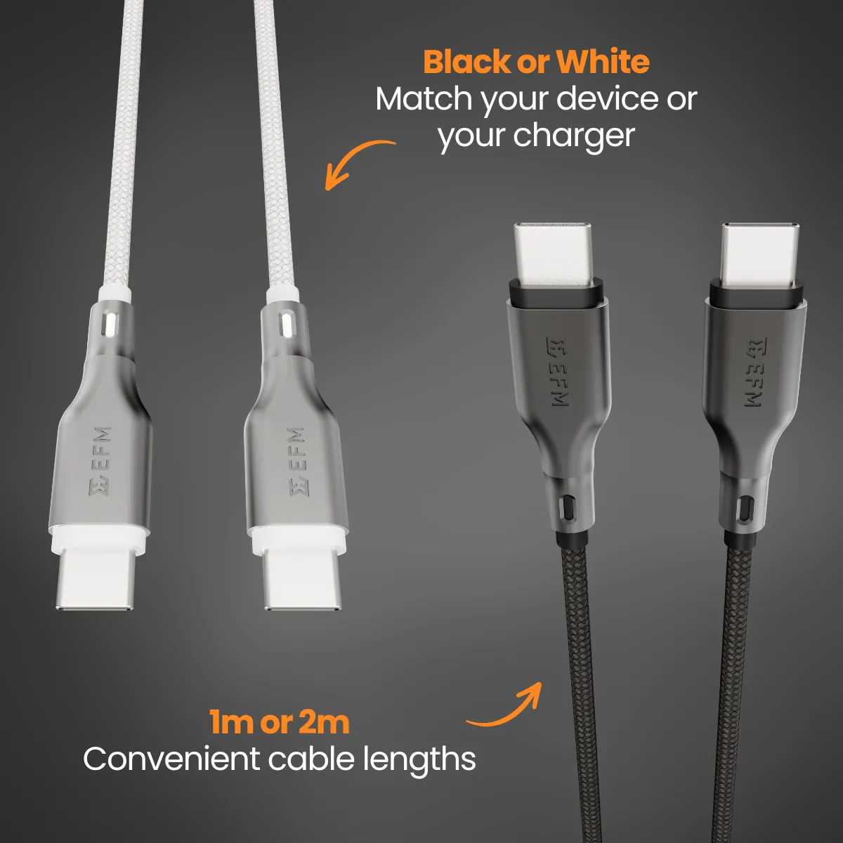USB-C to USB-C Essential Power 2M Cable
