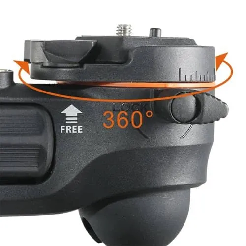 Vanguard Vesta 203AGH Compact Tabletop Tripod
