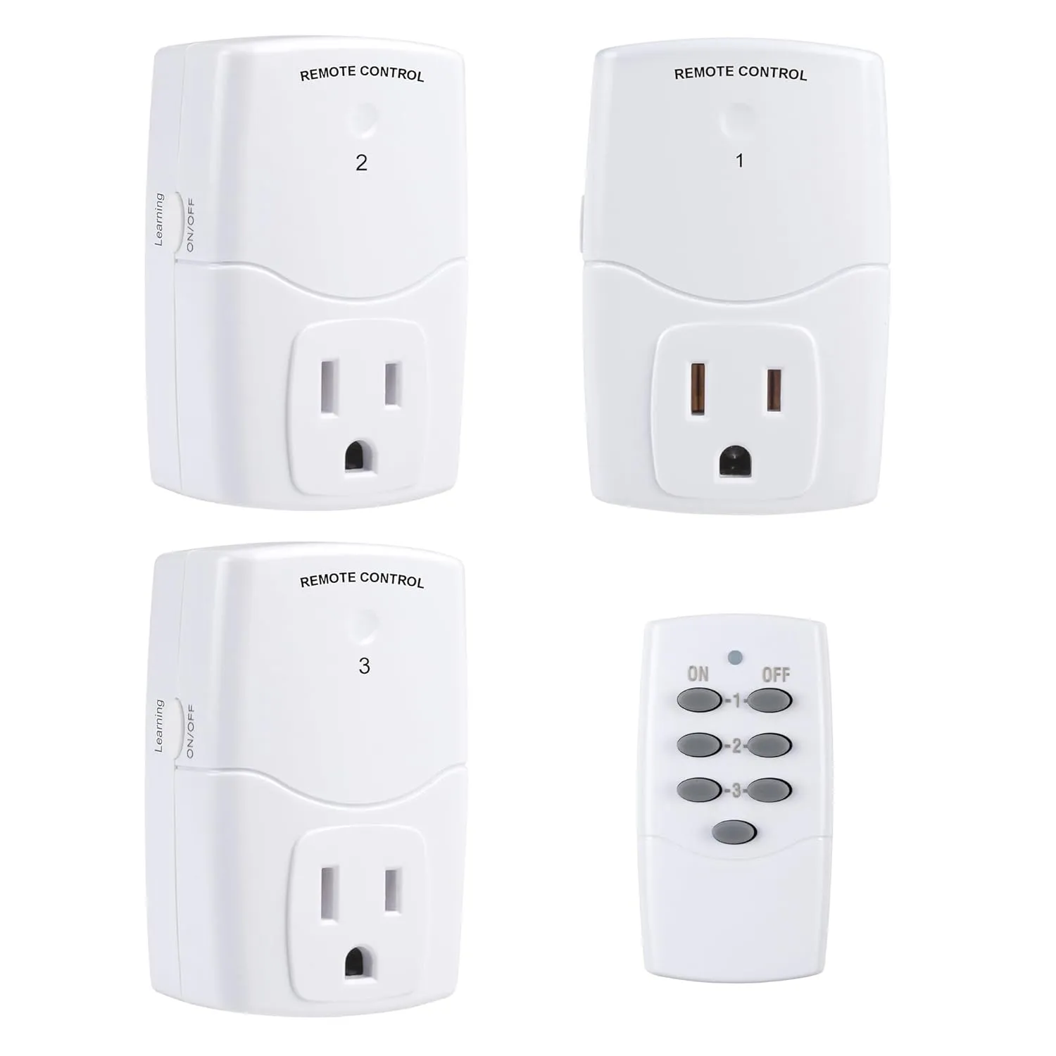 Wireless Remote Control Outlet (1 Remotes   3 Outlets) Value Pack BN-LINK