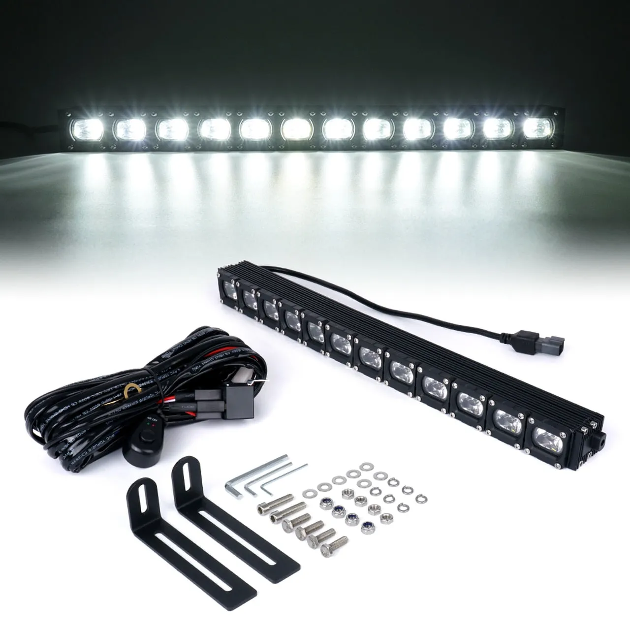 Xprite C7 Cosmos Series CREE LED Spot Flood Combo Light Bar