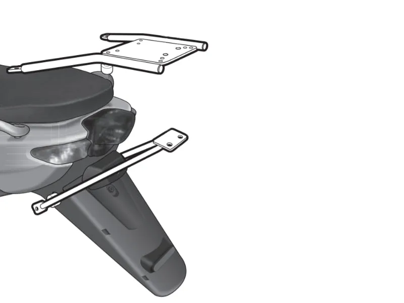 Yamaha Neos 50 (08-24) SHAD Top Box Fitting Kit