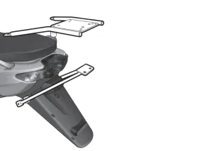 Yamaha Neos 50 (08-24) SHAD Top Box Fitting Kit