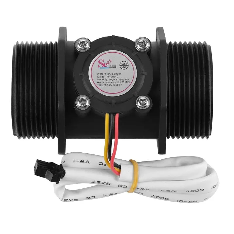 YFDN40 DN40 Water Flow Sensor Flowmeter G11/2 5- 150L/Min