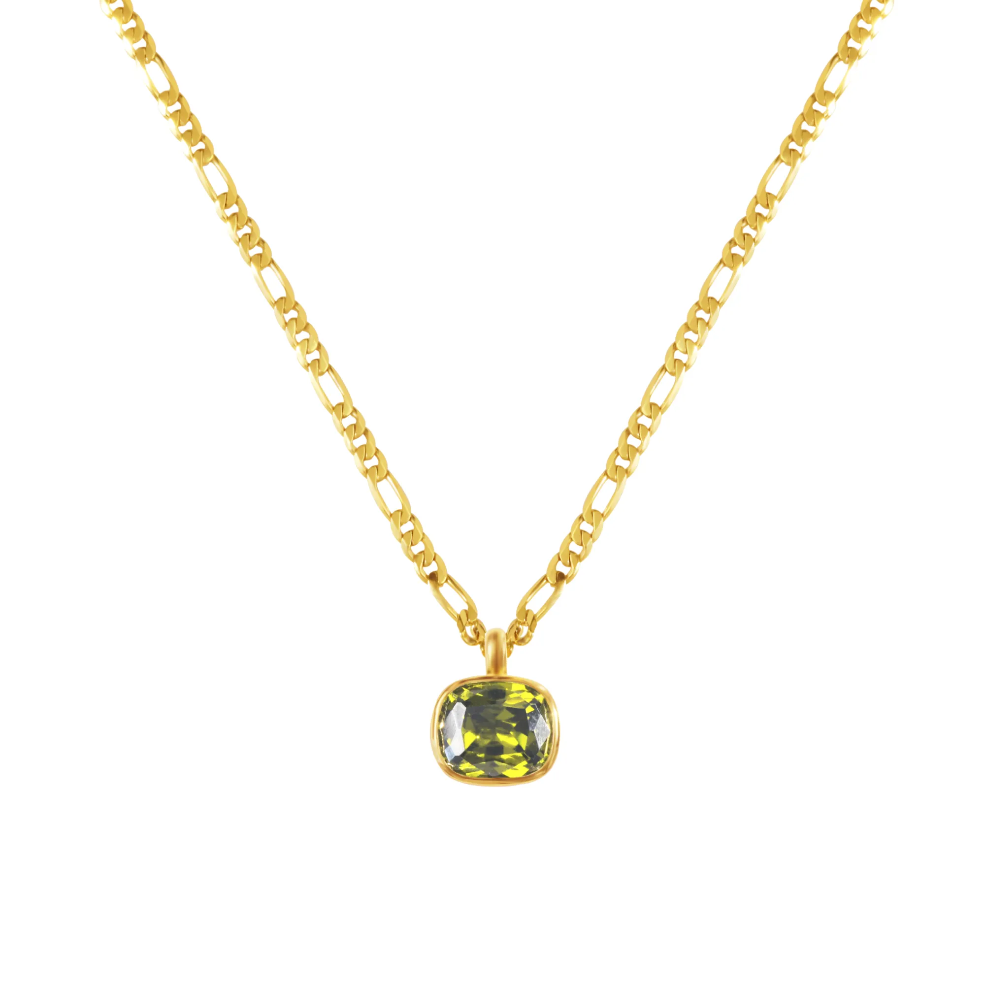 Zephyr Necklace - Olivine